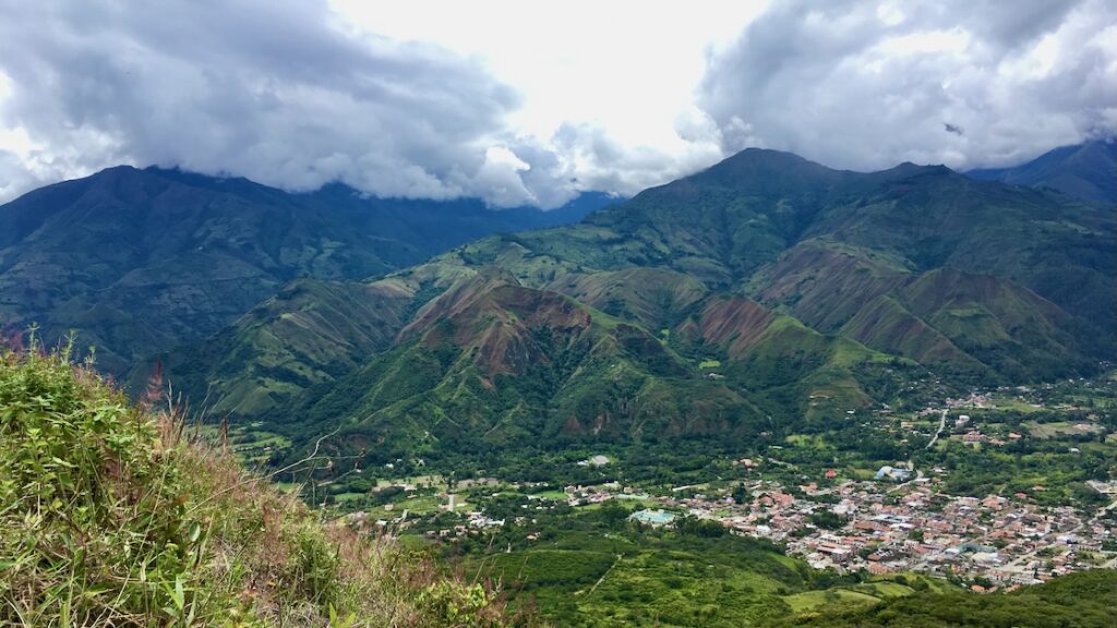 A view from the mountains around Vilcabamba Ecuador. Digital Nomad Trip Report Vilcabamba Ecuador